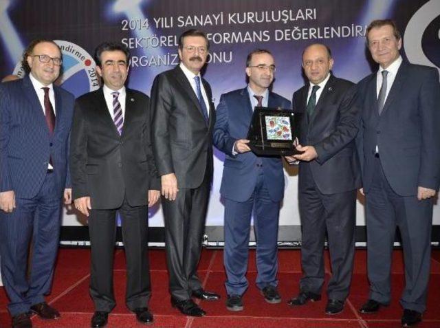 Doğu Marmara Sektörel Performans Ödülleri Verildi