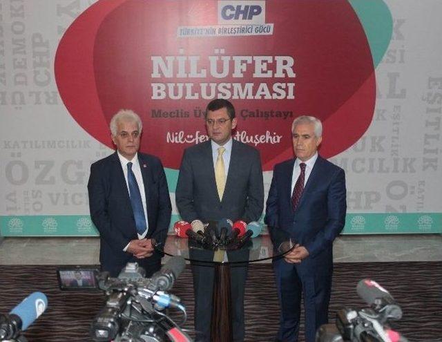 Chp Manisa Milletvekili &Ouml;zg&uuml;r &Ouml;zel: 1