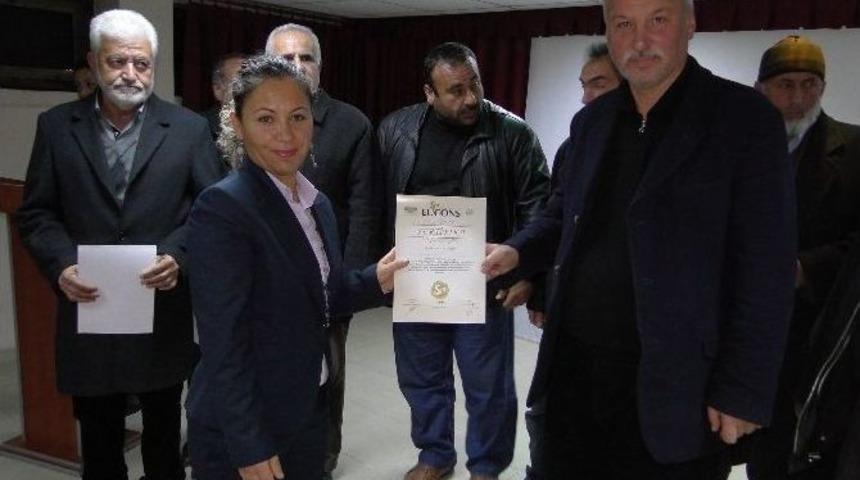 İyi Tarım Uygulamaları Sertifika T&ouml;reni D&uuml;zenlendi