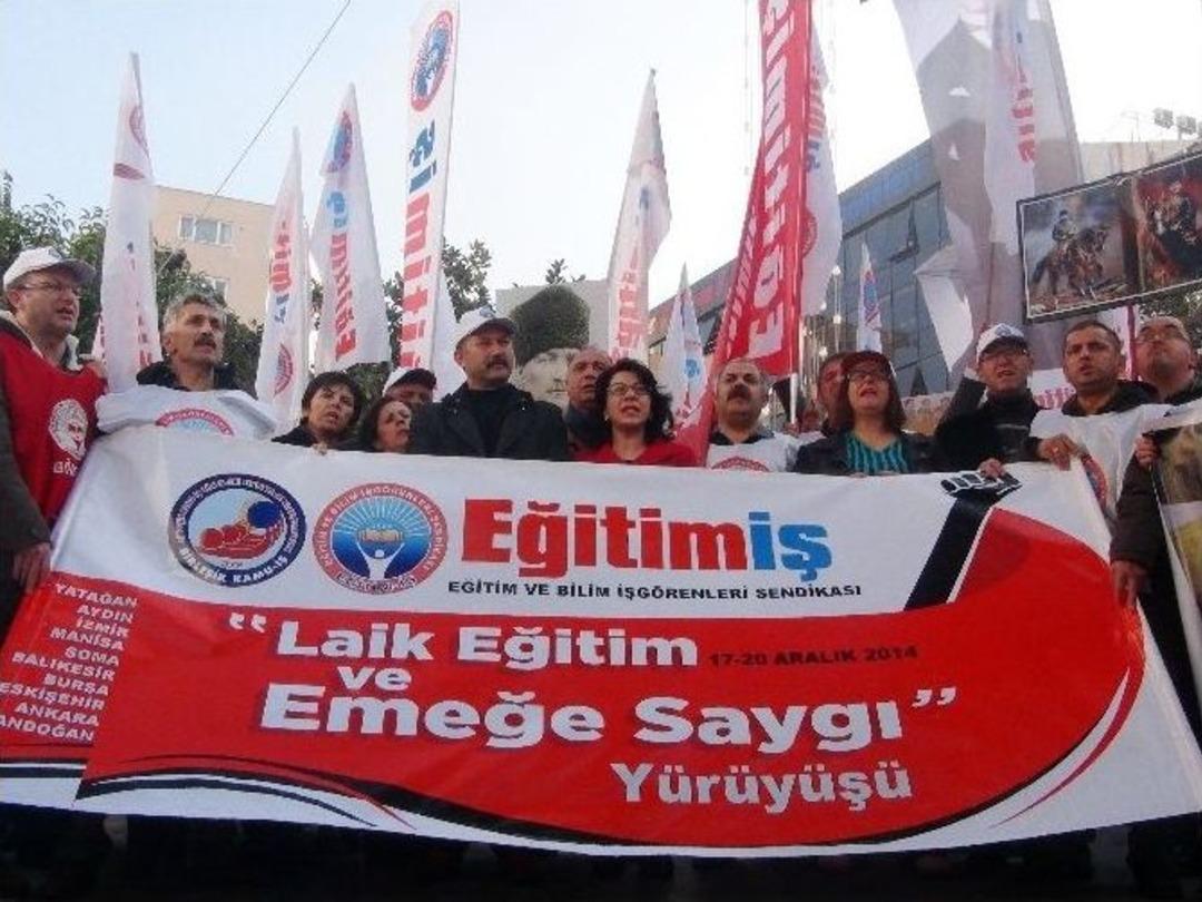 Eğitimcilerden Laik Eğitim Y&uuml;r&uuml;y&uuml;ş&uuml;