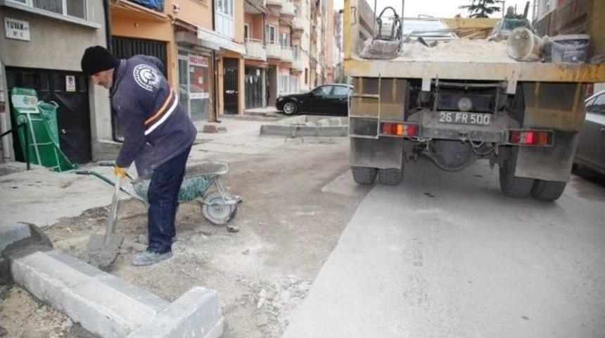 Odunpazarı&rsquo;nda &ldquo;yol Yapım Ve Onarım&rdquo; &Ccedil;alışmaları