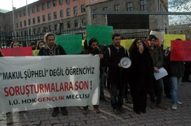 İ.&uuml; &Ouml;ğrencilerinin Eylemine Milletvekili Sebahat Tuncel&rsquo;De Destek Verdi 1