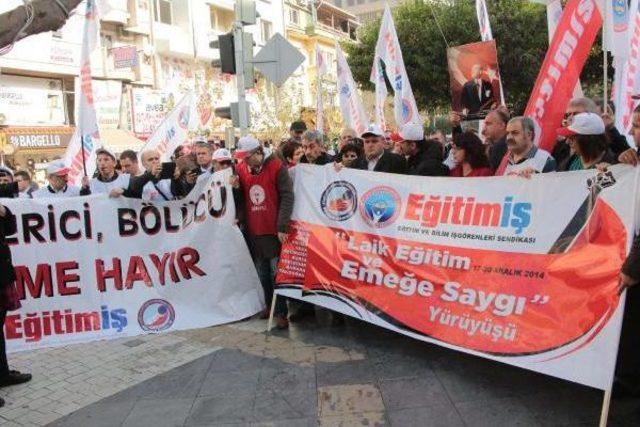 Eğitim- İş in Eğitim Ve Emeğe Saygı Y&uuml;r&uuml;y&uuml;ş&uuml; Manisa ya Ulaştı 1