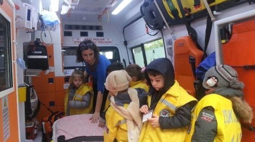 Anaokulu &Ouml;ğrencileri 112&rsquo;yi Tanıyor