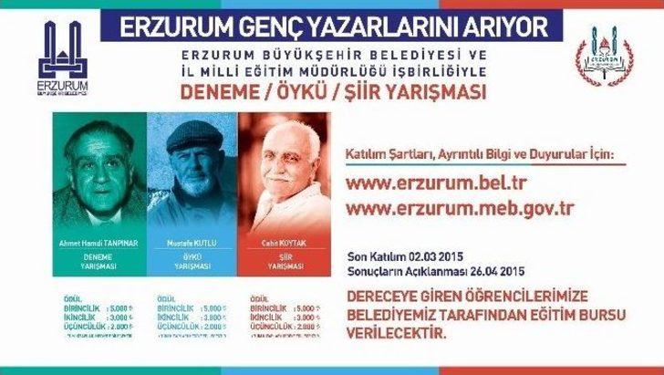 Büyükşehir, Erzurum’un Genç Yazarlarını Keşfedecek
