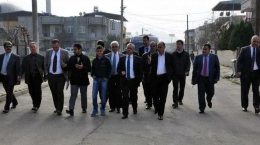 Kayda, Atat&uuml;rk Ve Hacıbektaşlı Mahallelerini Gezdi