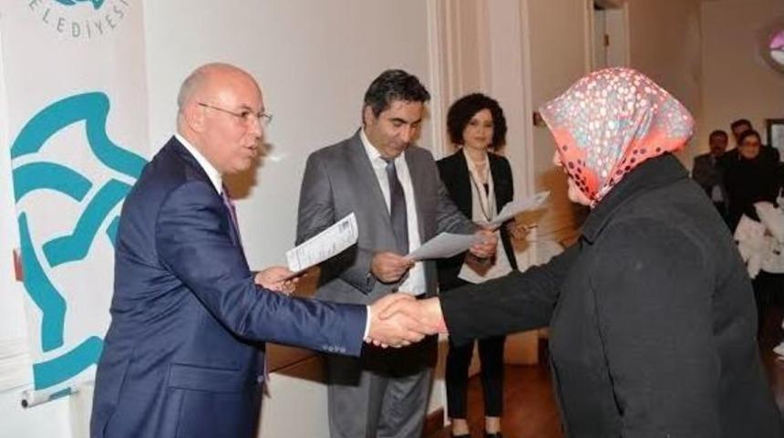 Tekirdağ&rsquo;da Başarılı Kadın Girişimciler Sertifikalarını Aldı