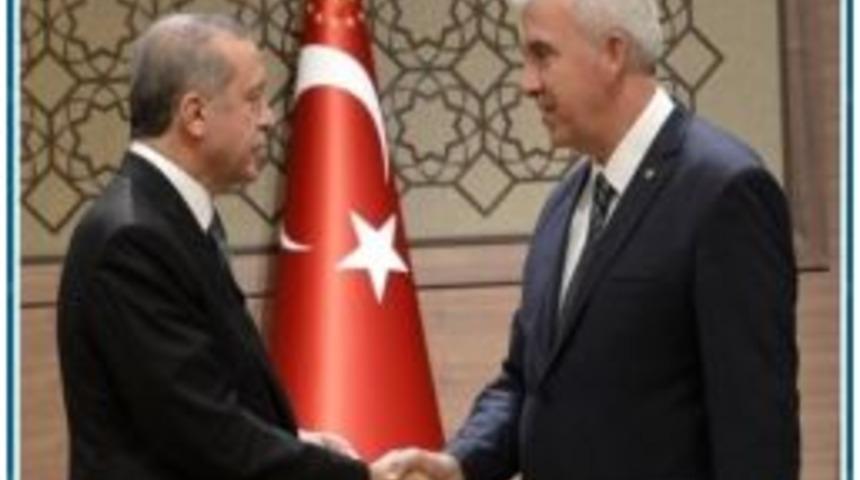 Kitso Başkanı &Ouml;ndeş&rsquo;ten Cumhurbaşkanı&rsquo;na Ziyaret