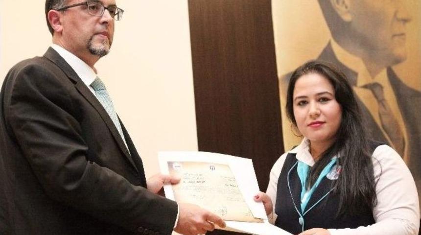 Arap&ccedil;a Kursunda Başarılı Olanlar Sertifikalarını Aldı