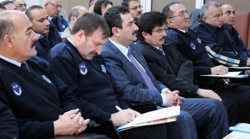 Zabıta Mevzuat Konusunda Bilgilendirildi