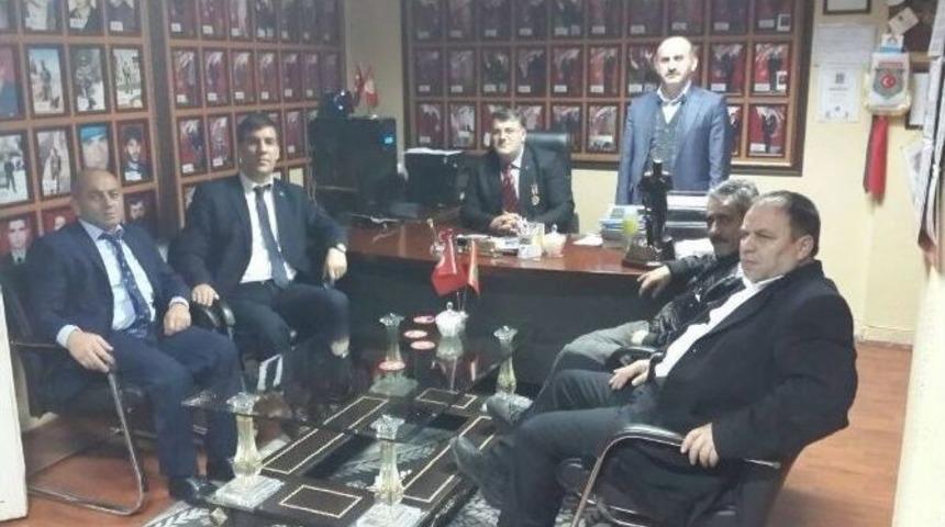 Ankara En-kamu-der Genel Başkanından Şehit Aileleri Ve Gazilere Ziyaret