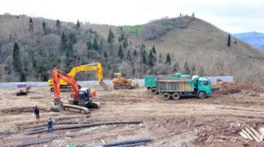 Trabzon’da Sokak Hayvanları Bakım Merkezi İnşaatı Devam Ediyor