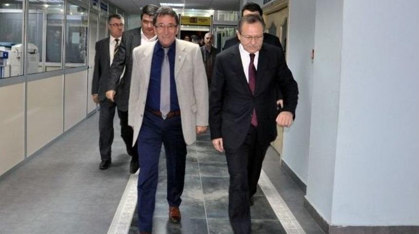 Uğur&rsquo; Dan, Kamil Saka&rsquo;ya Ziyaret