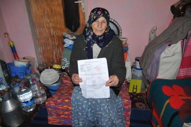 Yardıma Muhta&ccedil; Kadının Elektrik Ve Suyu Kesildi 1
