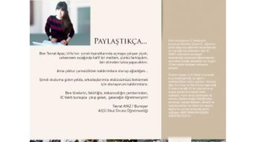 Ic Vakfı&rsquo;ndan 2014&rsquo;te 650 &Ouml;ğrenciye Burs Desteği