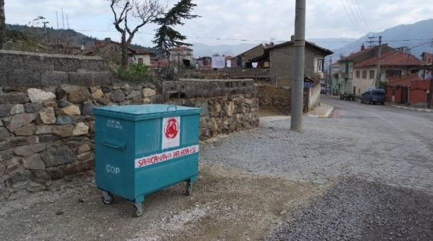Sarıcakaya&rsquo;da Konteynırsız Sokak Kalmadı