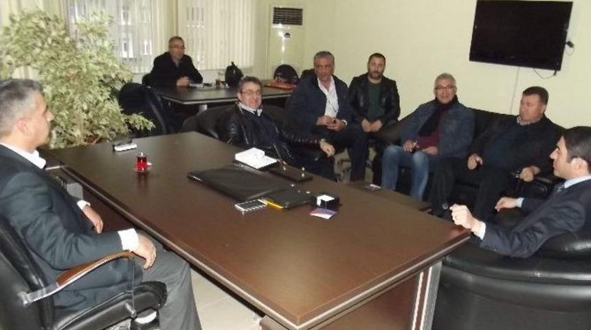 Chp Y&ouml;neticilerinden Tmmob&rsquo;ye Ziyaret