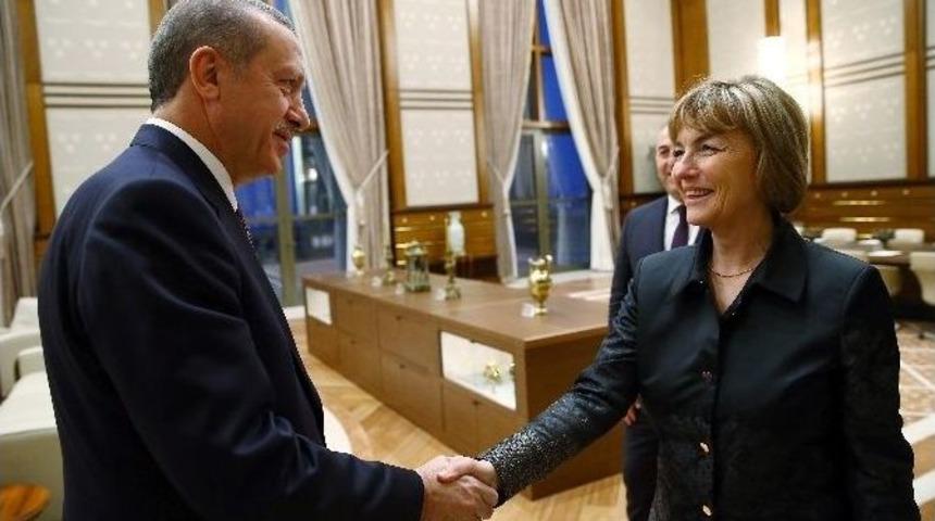 Cumhurbaşkanı Erdoğan, Hırvatistan Başbakan 1. Yardımcısı Pusi&ccedil;&rsquo;i Kabul Etti