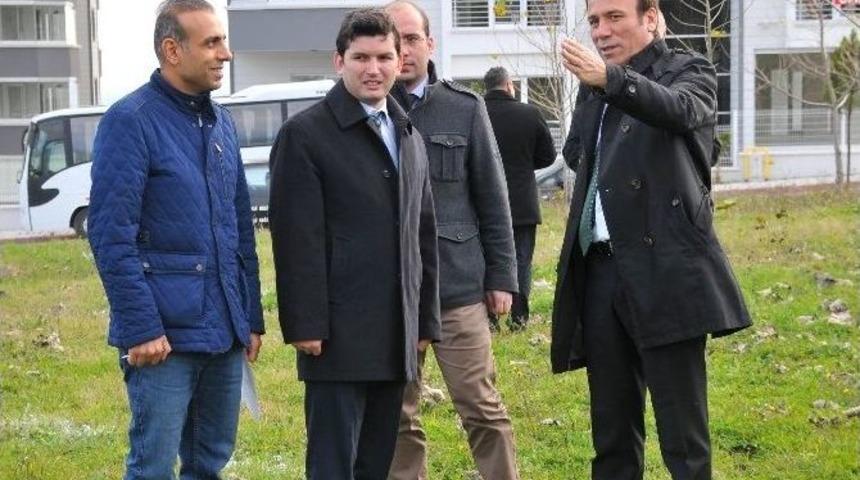 Başkan Gen&ccedil; &Ccedil;alışmaları Yerinde İnceledi