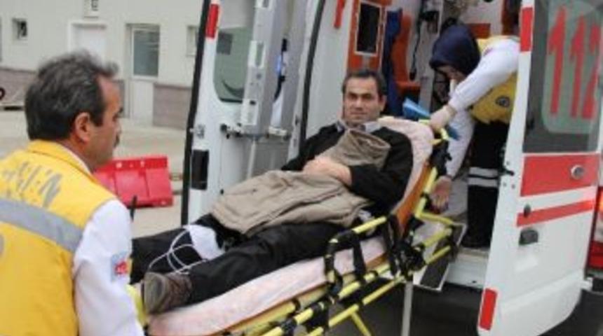 Kalp Krizi Ge&ccedil;iren Şahsın İmdadına Ambulans Helikopter Yetişti