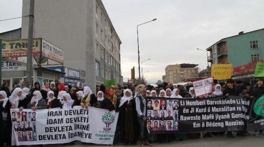 Hdp Ve Dbp&rsquo;den İran&rsquo;daki İdamlara Protesto