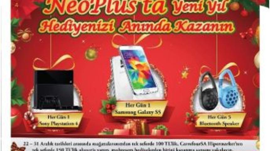 Neoplus&rsquo;ta Yeni Yıl Hediyenizi Anında Kazanın
