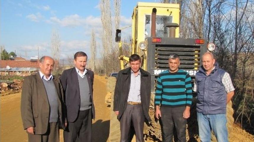 Başkan Turası, Yol Genişletme Ve Onarım &Ccedil;alışmalarını Yerinde İnceledi