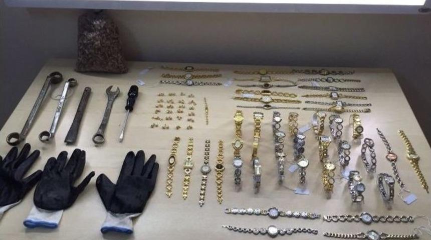 Altın Hırsızları Yakalandı