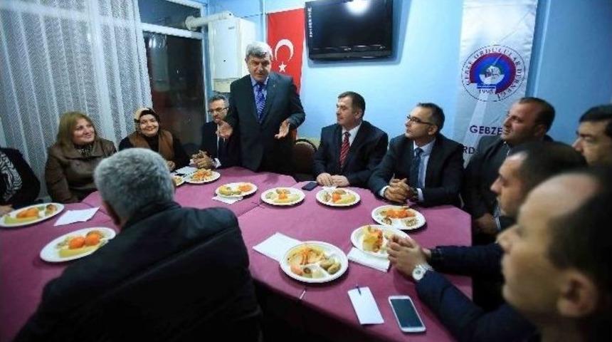 Başkan Karaosmanoğlu, Gebze&rsquo;de Halkla B&uuml;t&uuml;nleşti