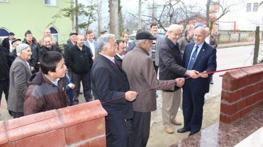 Başkan Karaman, Şadırvan A&ccedil;ılışı Yaptı