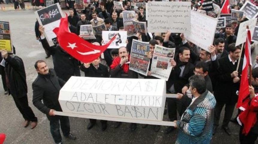 Şanlıurfa&rsquo;Da &rsquo;14 Aralık&rsquo; Protestosu
