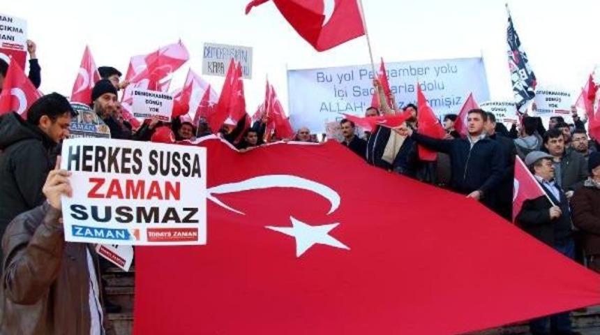 Zonguldak'ta 14 Aralık Operasyonu Protesto Edildi