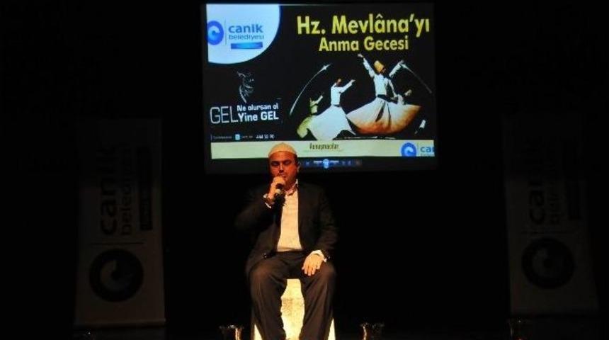 Hz. Mevlana&rsquo;yı Anma Gecesi