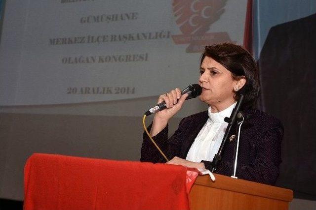 Gümüşhane’de Mhp Merkez İlçe Kongresi Yapıldı