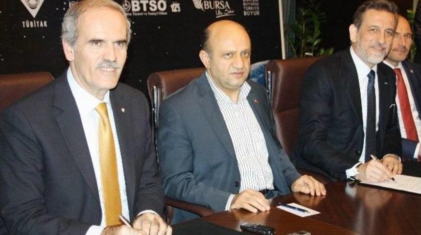 G&ouml;kmen Uzay Eğitim Merkezi Protokol T&ouml;reni