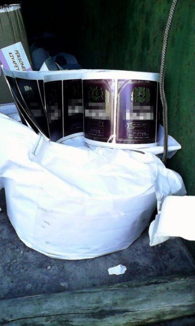 Traktör Römorkunda Sahte İçki İmalatı 2