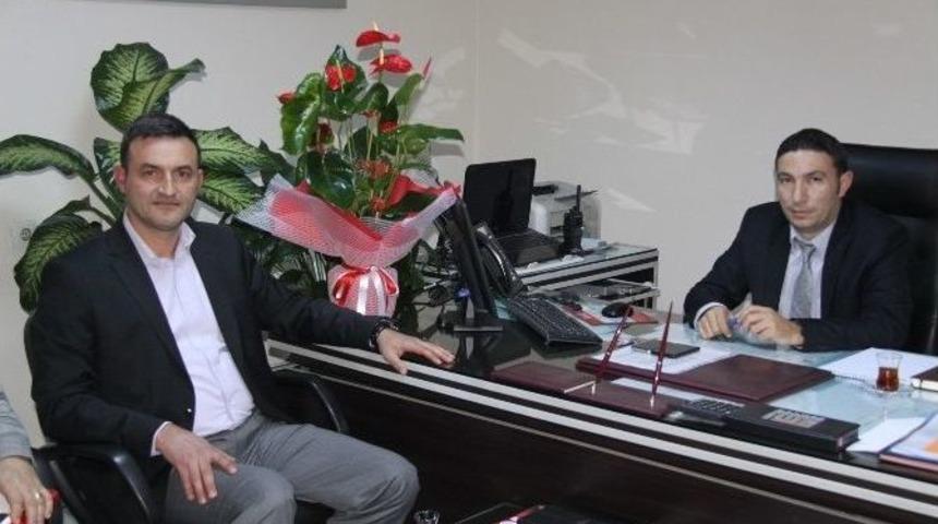 Ulama, Uedaş İneg&ouml;l Şube M&uuml;d&uuml;r&uuml; Enis G&uuml;rer&rsquo;i Ziyaret Etti