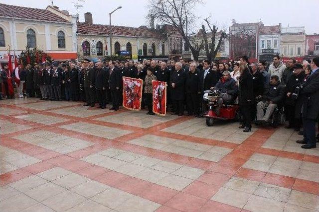 Atatürk’ün Edirne’ye Gelişinin 84.yıl Dönümü Törenlerle Kutlandı