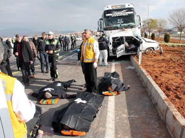 Elazığ’daki Kazada Ölen 4 Kişinin Kimlikleri Belirlendi