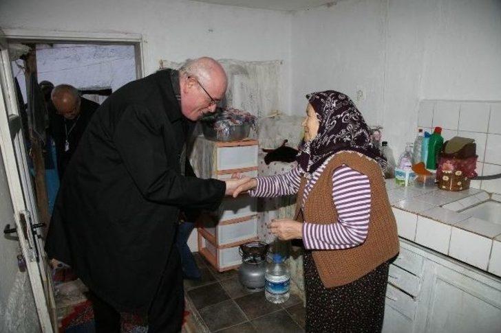 Başkan Kurt’tan İhtiyaç Sahibi Vatandaşlara Ziyaret G2