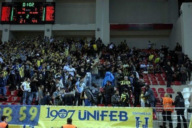 Nsk Eskişehir Basket- Fenerbahçe Ülker Maçında Olay Çıktı