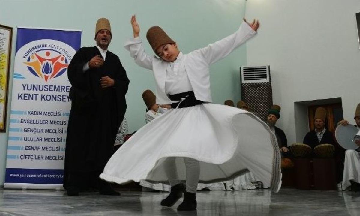Yunusemre Belediyesi&rsquo;nden Mevlana&rsquo;yı Anma Gecesi