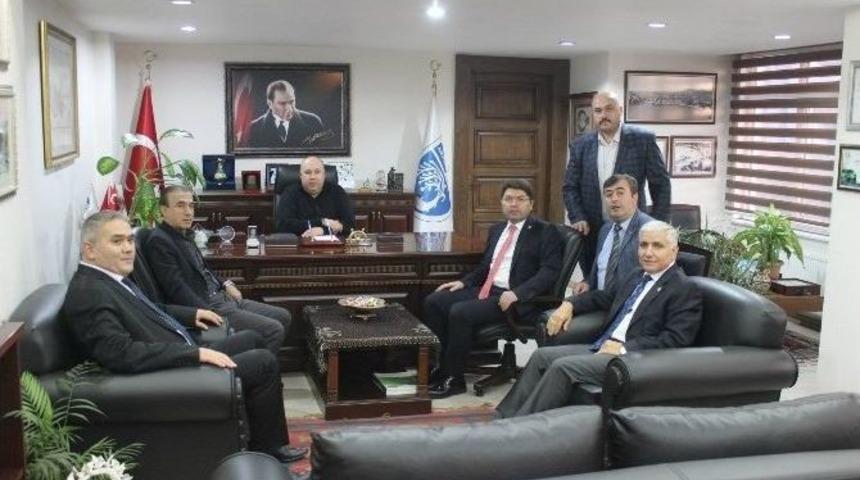 Milletvekillerin&rsquo;den Başkan Timur&rsquo;a Ziyaret