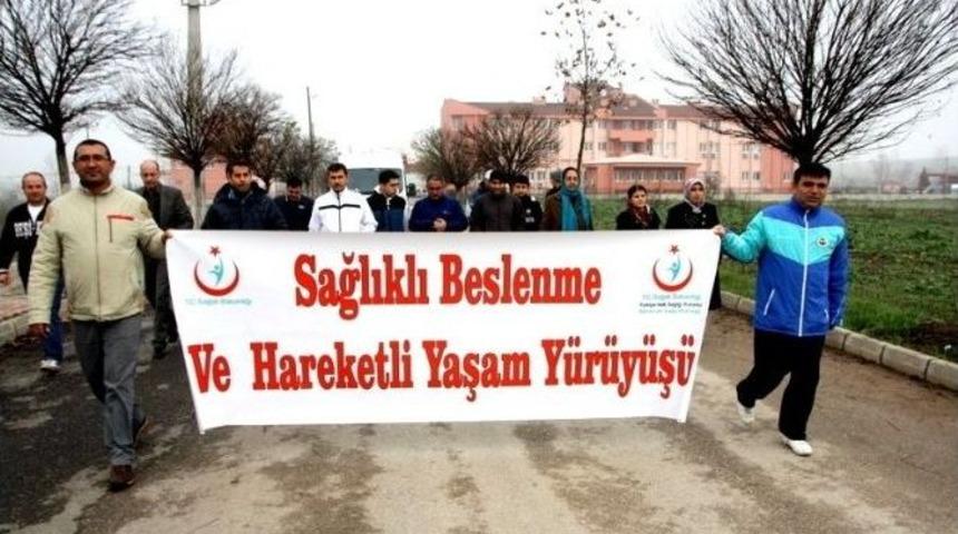 Osmaneli Sağlıklı Yaşam Y&uuml;r&uuml;y&uuml;ş&uuml;ne Ev Sahipliği Yaptı