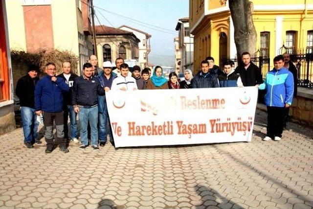 Osmaneli Sağlıklı Yaşam Yürüyüşüne Ev Sahipliği Yaptı