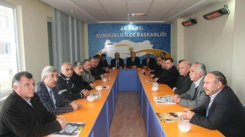 Stk&rsquo;lardan &Ouml;zkan&rsquo;a Hayırlı Olsun Ziyareti