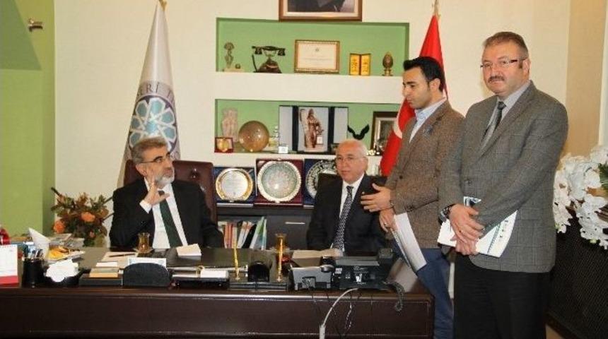 Kto&rsquo;nun Madencilik Sekt&ouml;r&uuml;nde Faaliyet G&ouml;steren &Uuml;yeleri, Sorunlarını Bakan Taner Yıldız&rsquo;a Anlattı