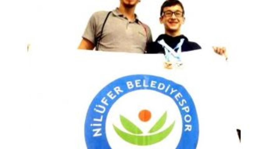 Nil&uuml;fer Belediyespor Y&uuml;zme Şampiyonasına Damga Vurdu
