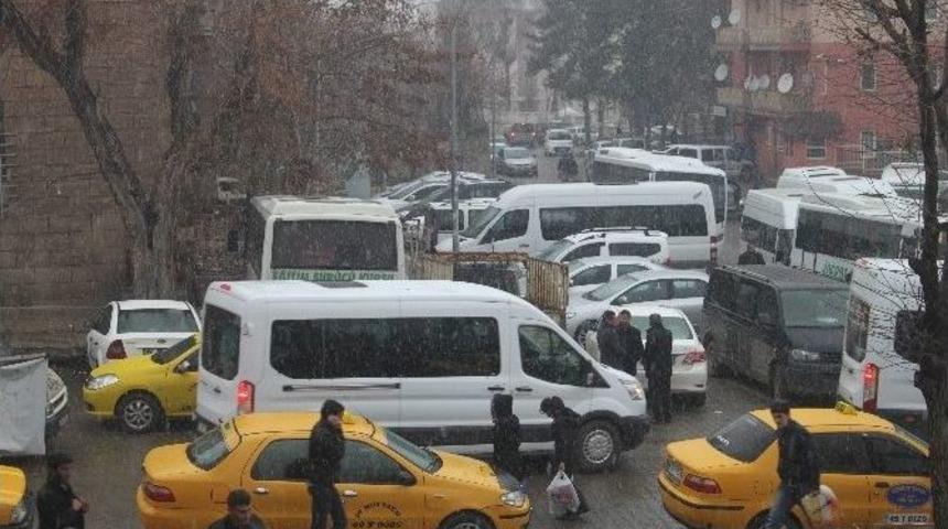 Muş&rsquo;ta Kar Yağışı