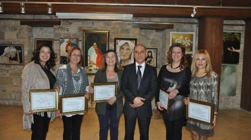 Kuşadası&rsquo;nda 5 Sanat&ccedil;ıdan Ortak Resim Sergisi